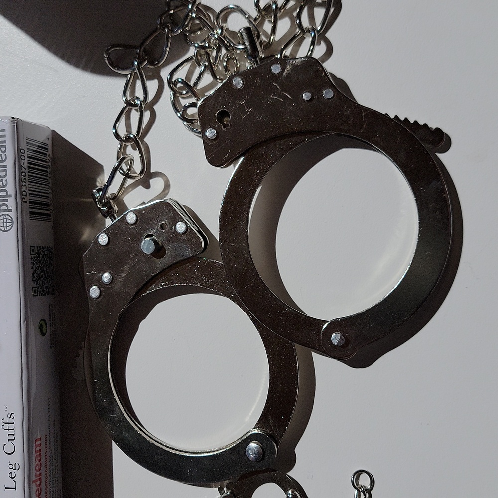 Fetish Fantasy Series Metal Leg Cuffs